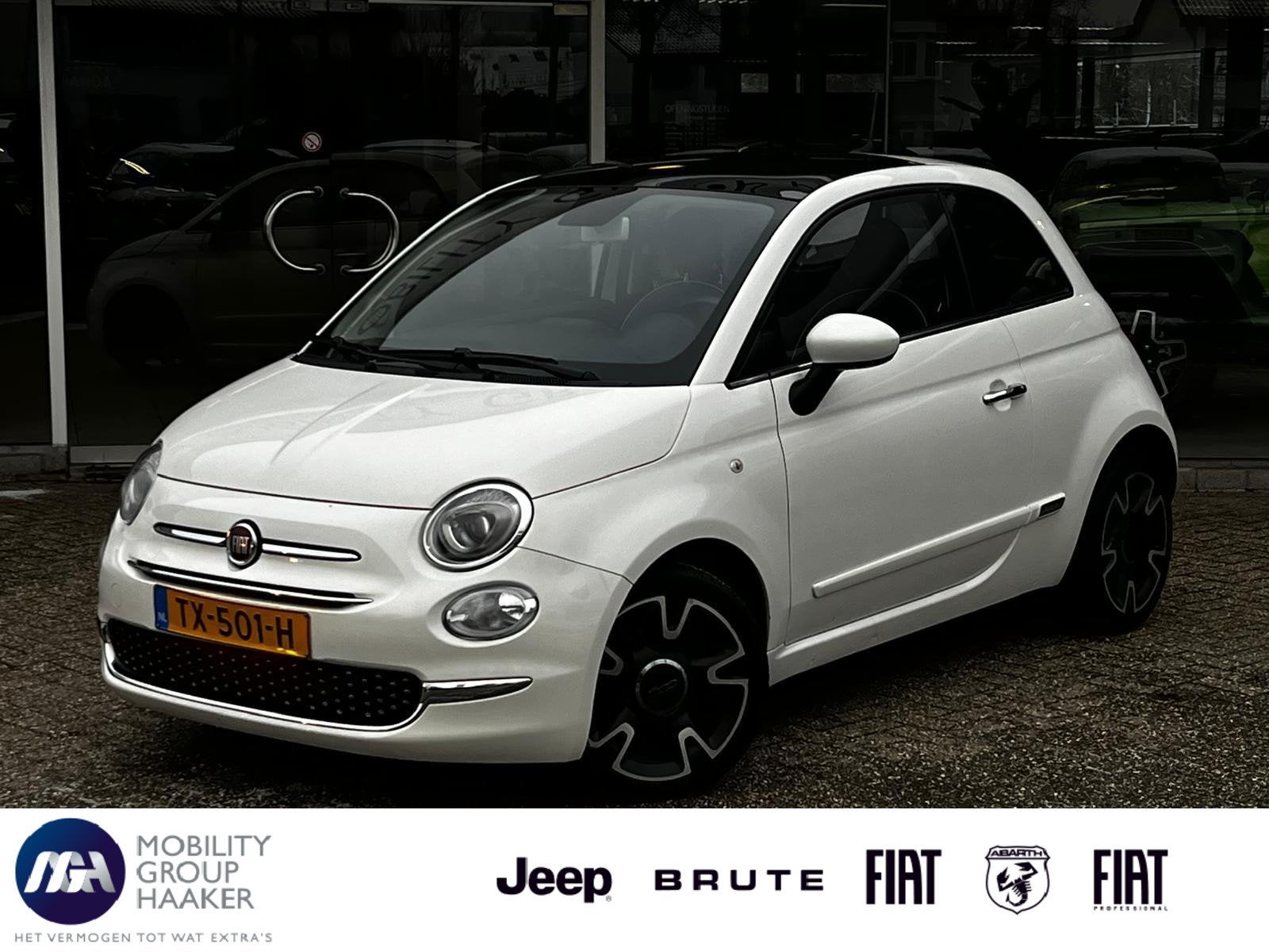 Fiat 500 0.9 TwinAir Turbo Collezione | Parkeersensoren | Cl, Auto's, Fiat, Voorwielaandrijving, Stof, Origineel Nederlands, Bedrijf
