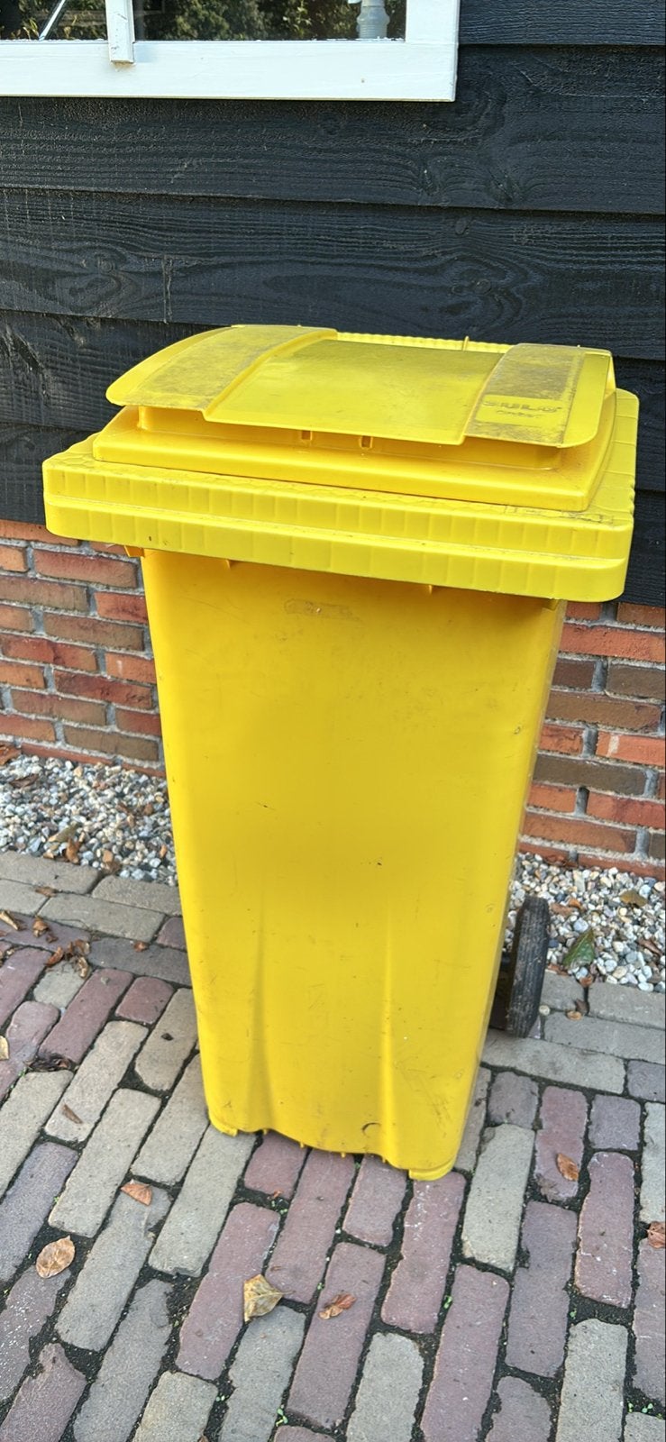Sulo Citybac 120 liter afvalcontainer geel, Huis en Inrichting, Ophalen