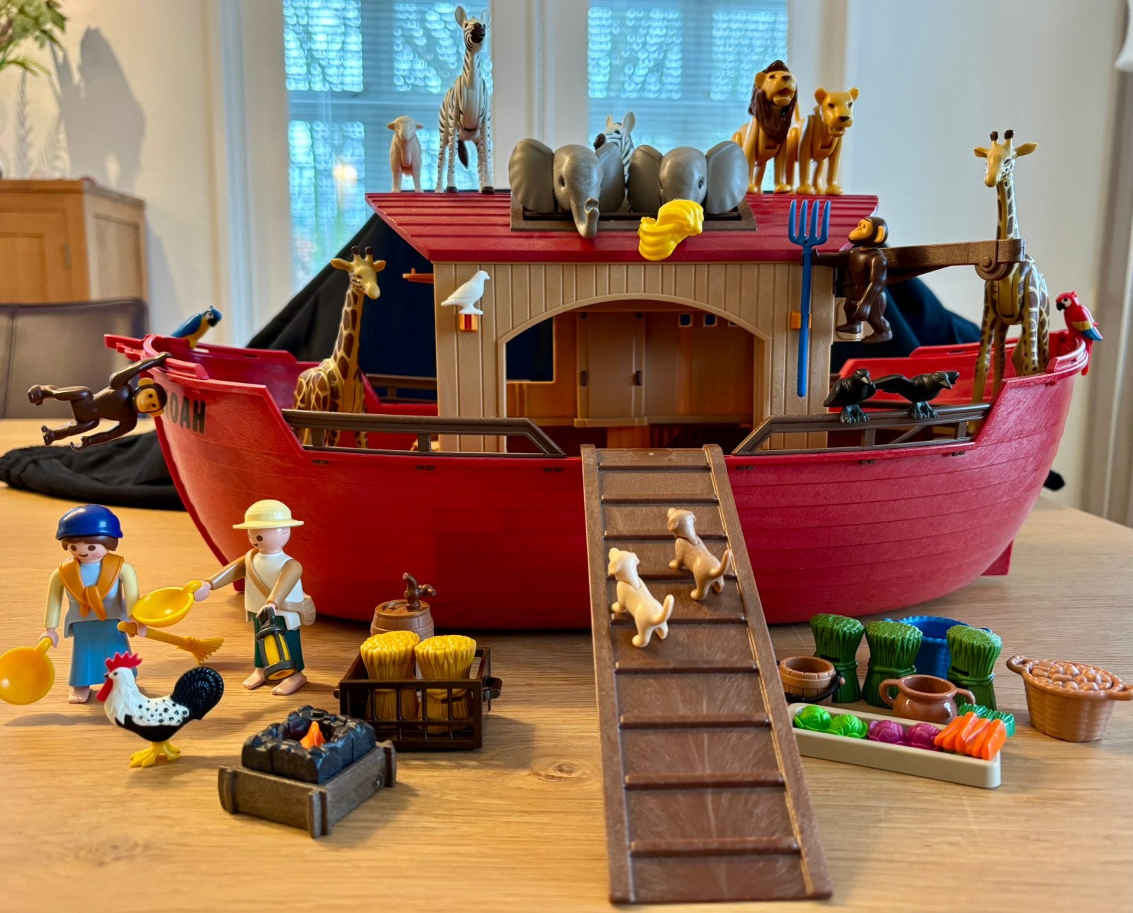 Playmobil Ark van Noah - 3255, Ophalen of Verzenden, Zo goed als nieuw, Complete set