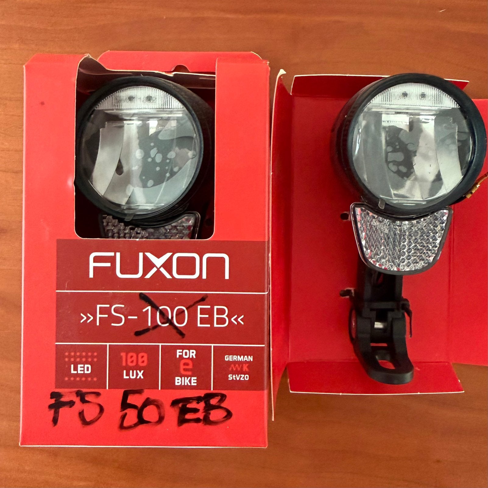 2x Fuxon FS 50 EB, Waterbestendig, Voorlicht, Overig, Nieuw