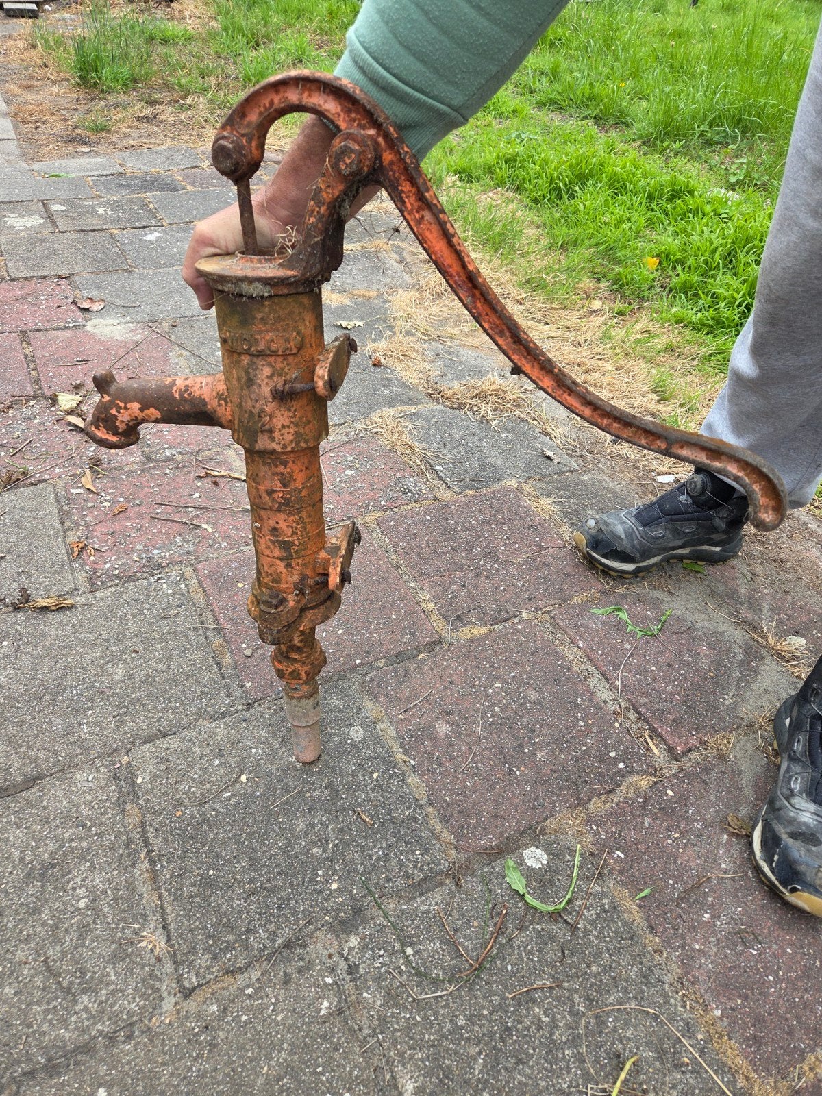 Handwaterpomp te koop, Ophalen, Gebruikt, Handmatig, Overige typen