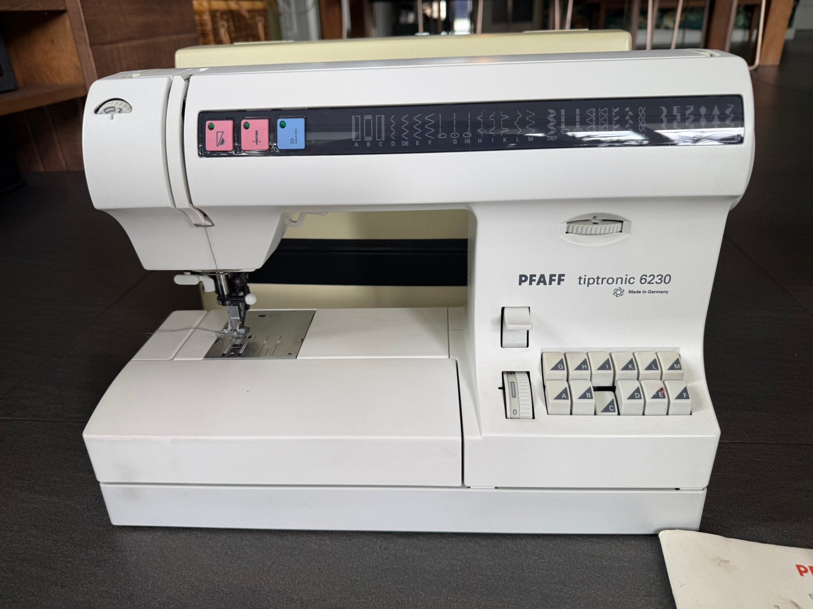 Pfaff tiptronic 6230 naaimachine, Ophalen of Verzenden, Zo goed als nieuw, Naaimachine, Pfaff