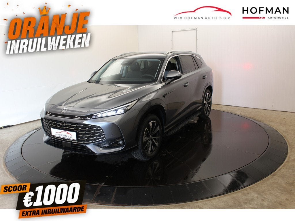 MG HS PHEV 1.5 Luxury Nieuw! Vol Leder 360Camera 100Km Ele, Auto's, MG, Gebruikt, 4 cilinders, Hybride Elektrisch/Benzine, SUV of Terreinwagen