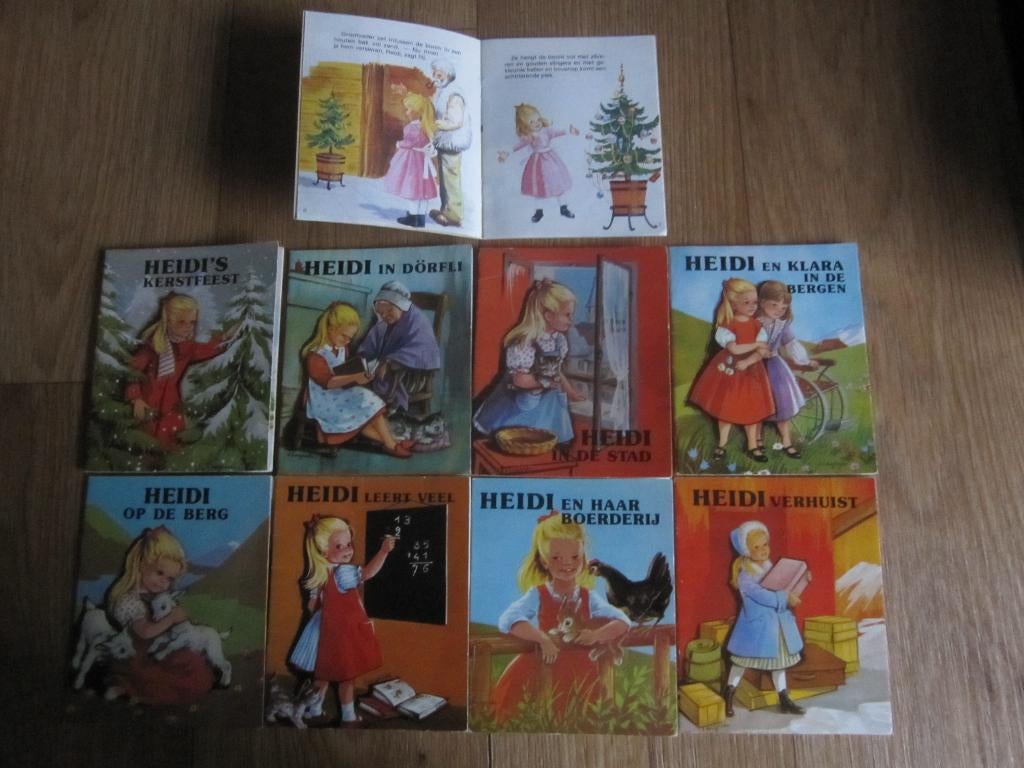 Vintage Heidi en Peter boekjes ., Ophalen of Verzenden, Gelezen, Fictie algemeen
