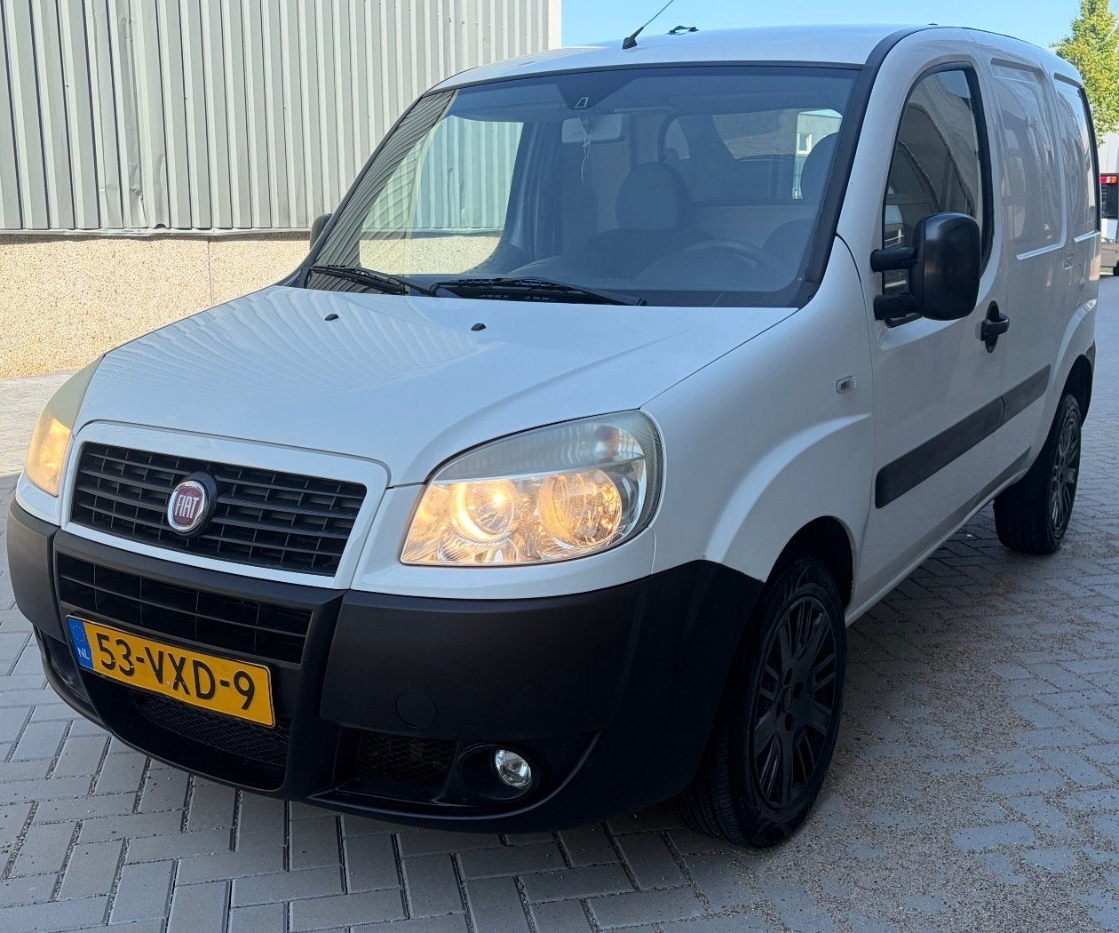 Fiat Doblo 1.9 JTD 2008 154076 NAP AIRCO APK TOT 17-04-2027, Voorwielaandrijving, 4 cilinders, Origineel Nederlands, 1300 kg