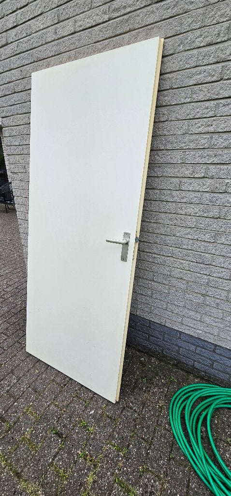 Opdekdeur, Ophalen, Gebruikt, 80 tot 100 cm, Binnendeur