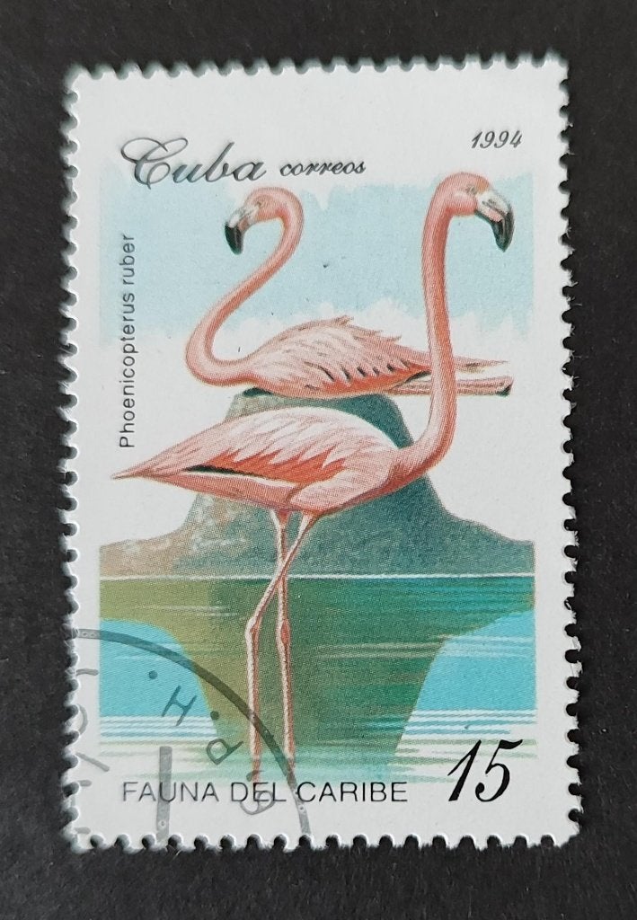 Cuba 0206003 vogel, Verzenden, Gestempeld, Dier of Natuur