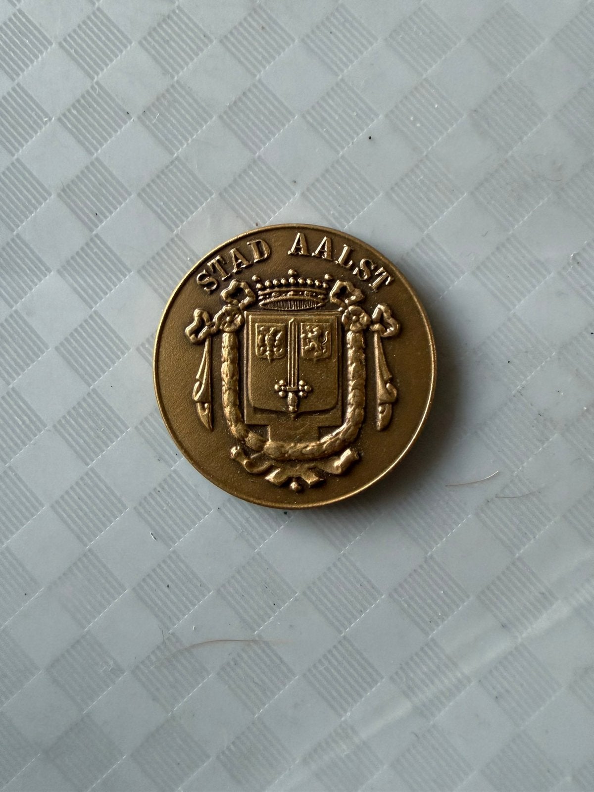 Mooie penning aalst, Ophalen of Verzenden, 2 euro
