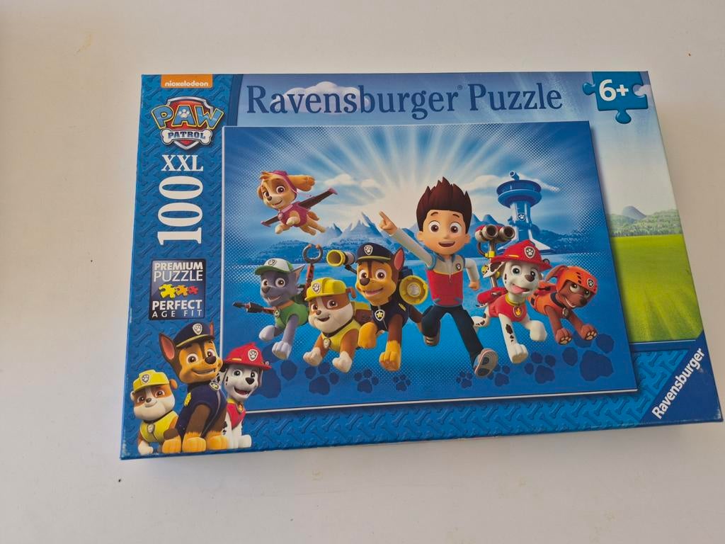 Paw patrol 100 stukjes, Ophalen, Meer dan 50 stukjes, Gebruikt, 4 tot 6 jaar