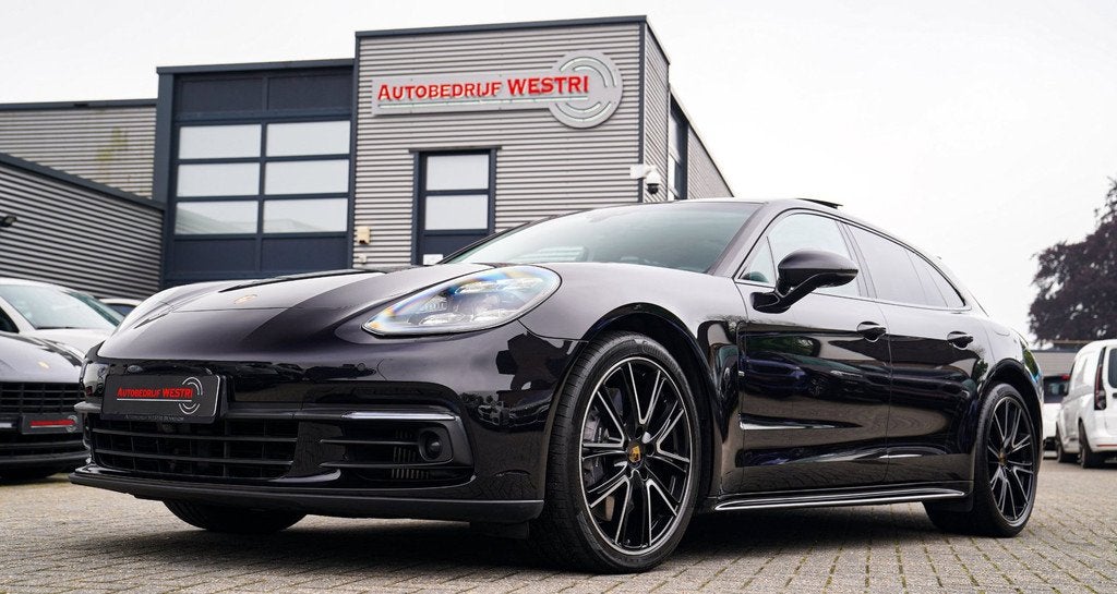 Porsche Panamera Sport Turismo 2.9 4 E-Hybrid | Sport Chrono, Automaat, 14 kWh, 38 km/l, Zwart