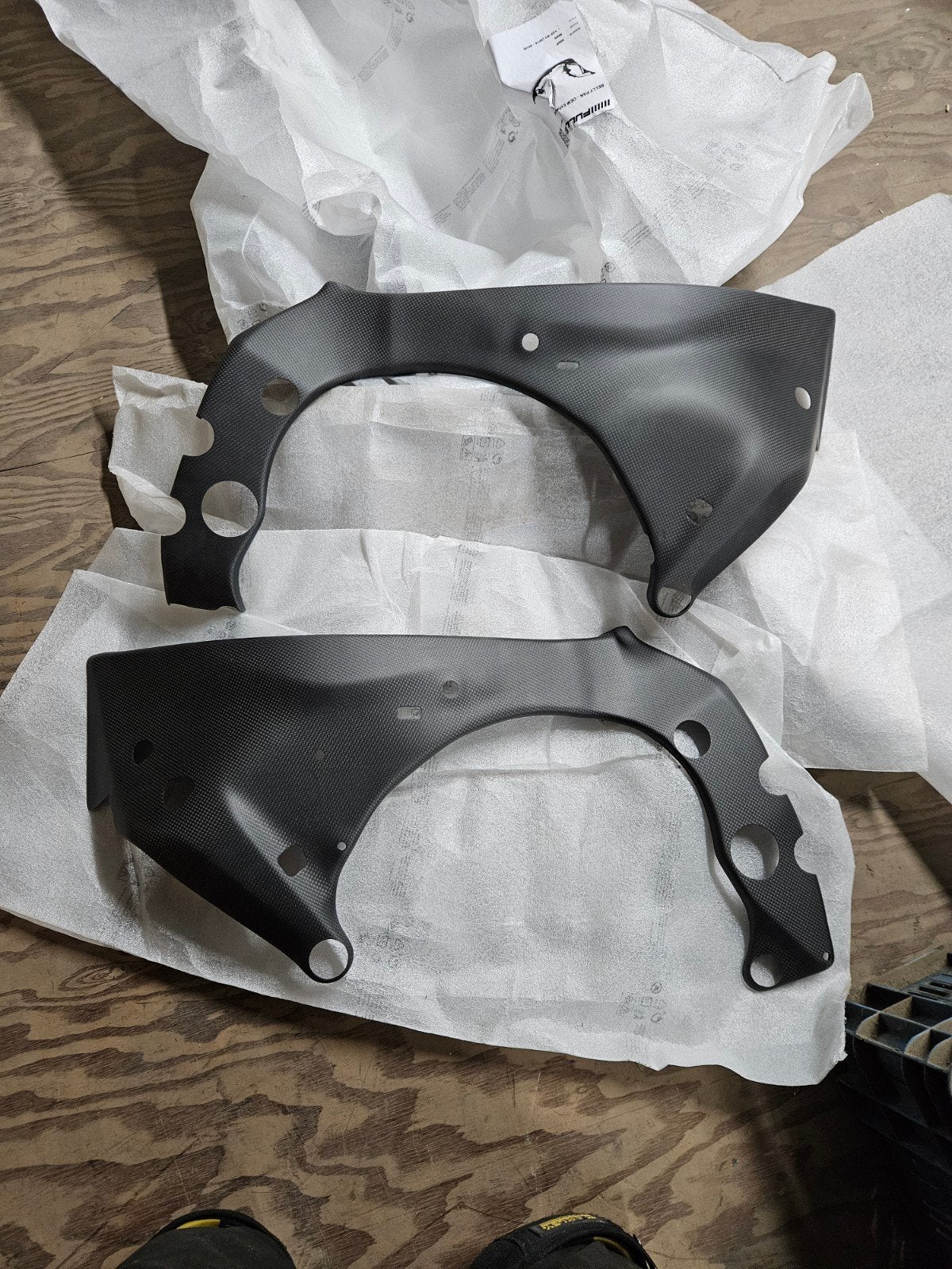 Fullsix carbon frame covers Yamha R1, Motoren, Ophalen of Verzenden, Nieuw