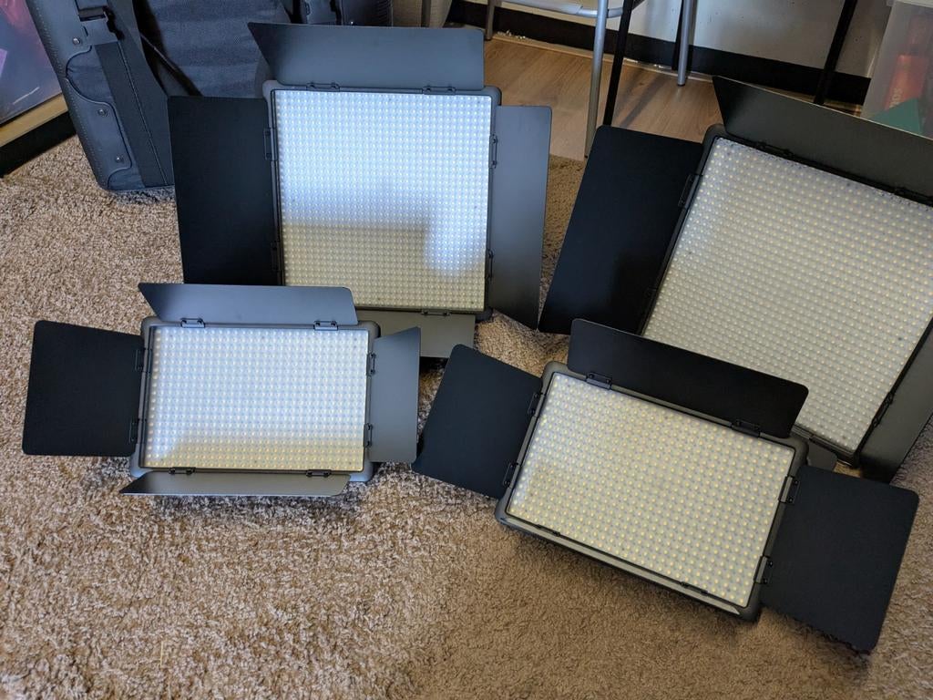 Godox daglicht LED panelen, Audio, Tv en Foto, Fotografie | Fotostudio en Toebehoren, Ophalen, Zo goed als nieuw, Lamp of Flitsset