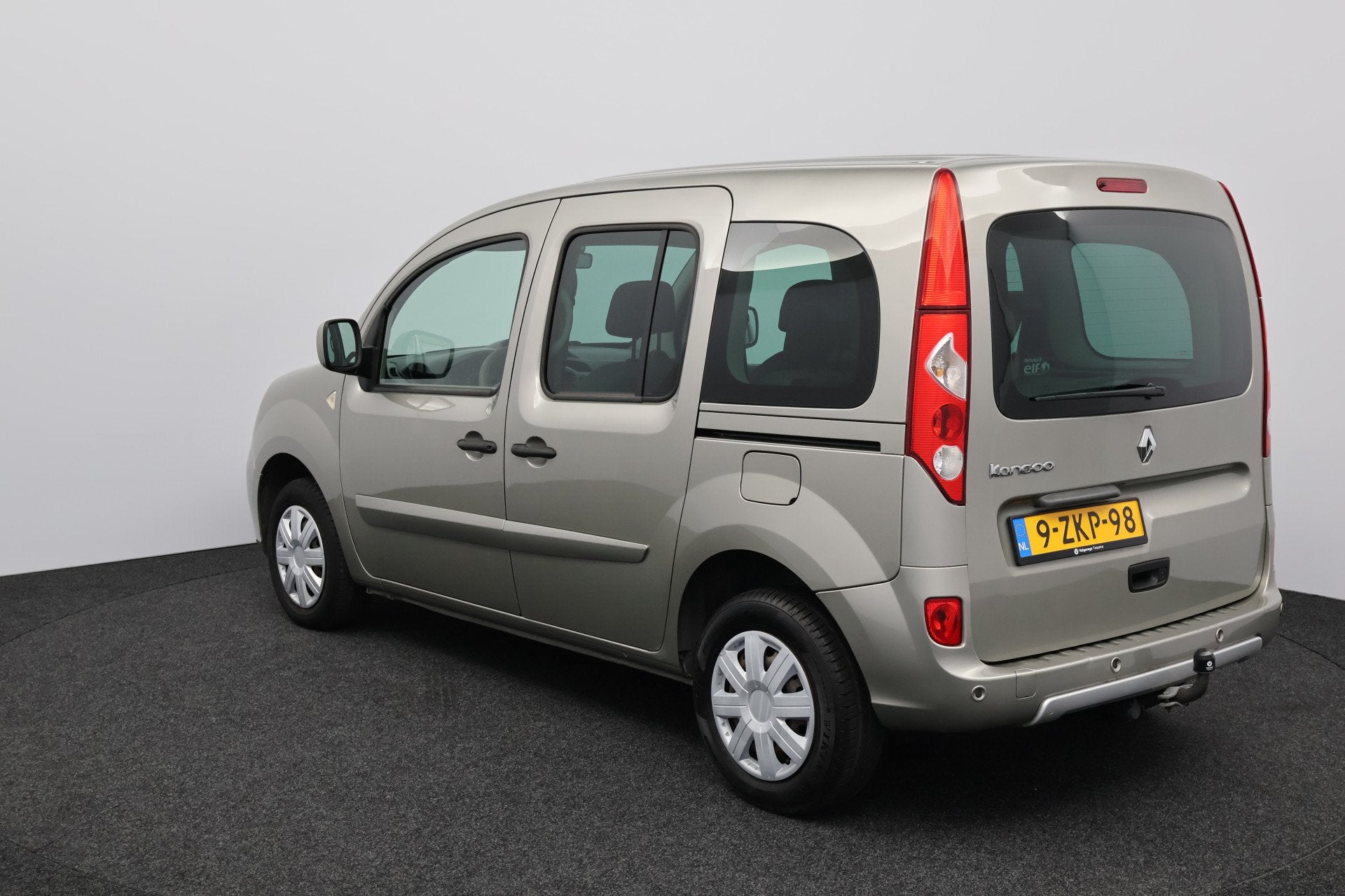Renault Kangoo Family 1.6-16V Privilège/ HISTORIE!/ AUTOMAA, Stof, Gebruikt, Zwart, 4 cilinders