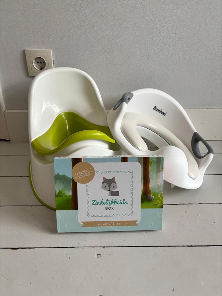 Potje, brilverkleiner en zindelijkheidsbox, Kinderen en Baby's, Ophalen, Zo goed als nieuw