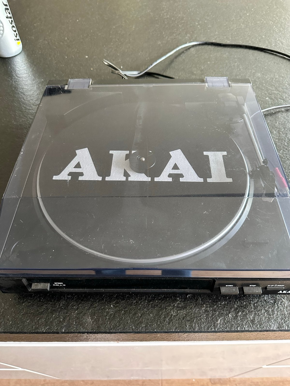 Akai Platenspeler - Goed werkende staat, Ophalen of Verzenden, Gebruikt, Platenspeler, Akai