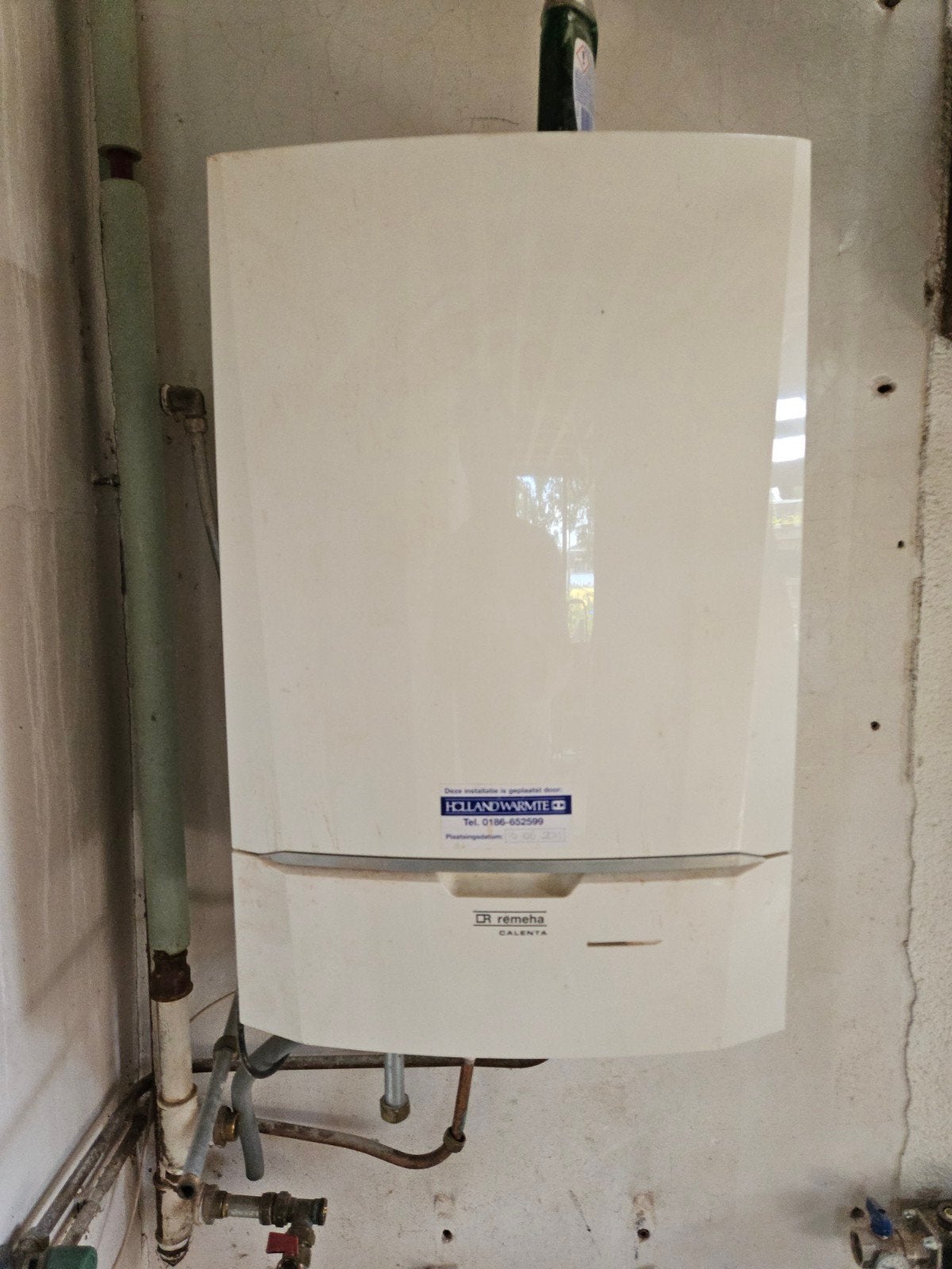 Remeha Calenta CV-ketel - Goed onderhouden HR-ketel, Doe-het-zelf en Verbouw, Verwarming en Radiatoren, Ophalen, 30 tot 80 cm