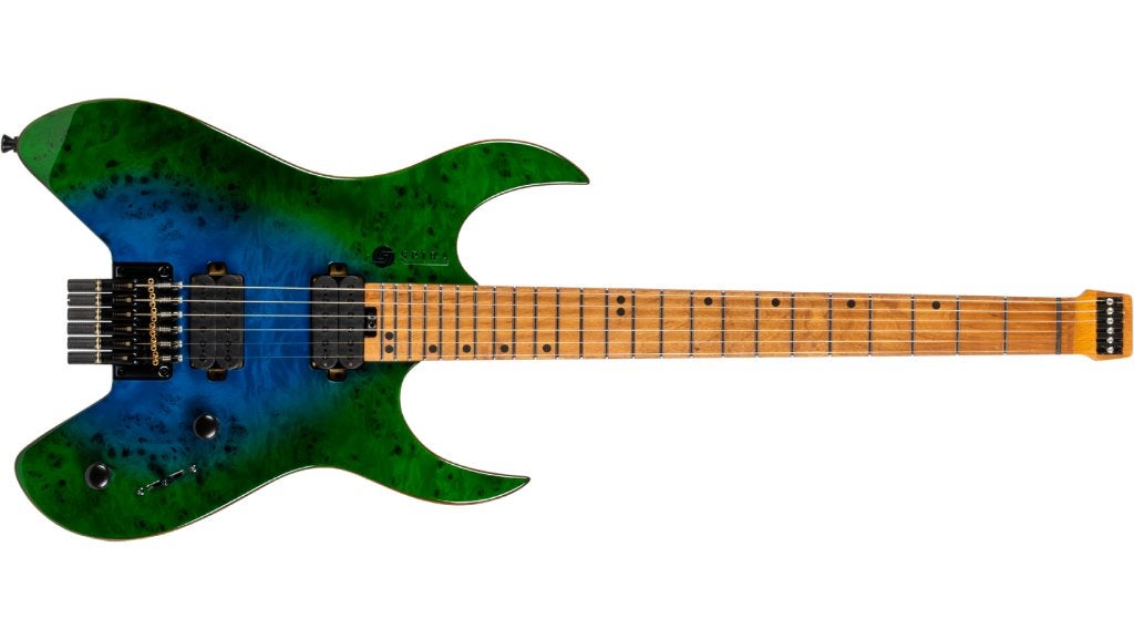 Spira Guitars S-500 GBR Trans Aqua Blue elektrische gitaar, Muziek en Instrumenten, Overige merken, ., Nieuw, Ophalen of Verzenden