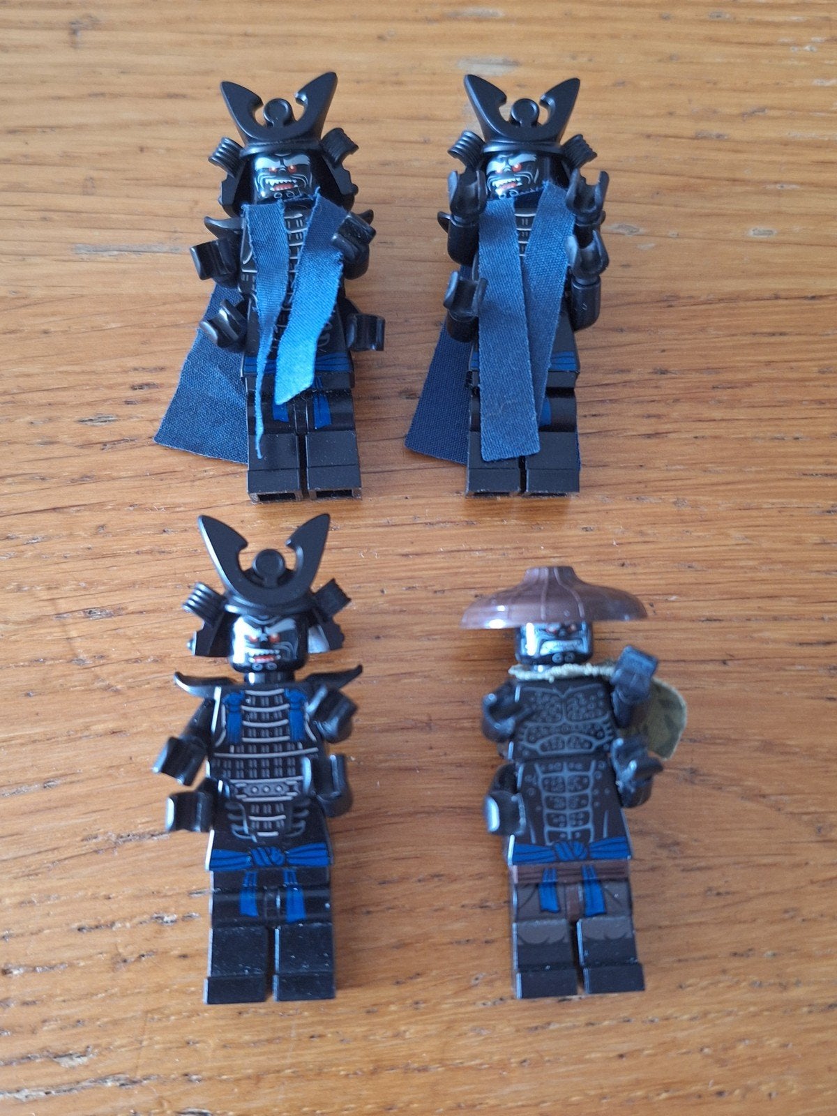 lego figuren Ninjago 4x garmadon (movie), Lego, Ophalen of Verzenden, Zo goed als nieuw, Minifiguur