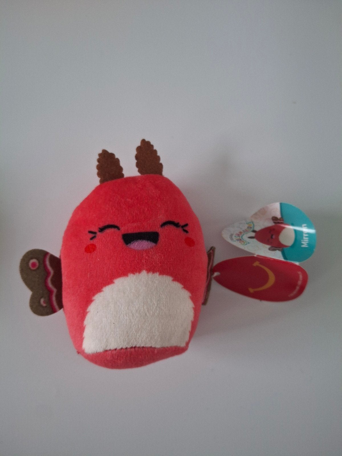 McDonald's Happy Meal knuffel Mirrin rood, Overige merken, Overige karakters, Overige typen, Nieuw