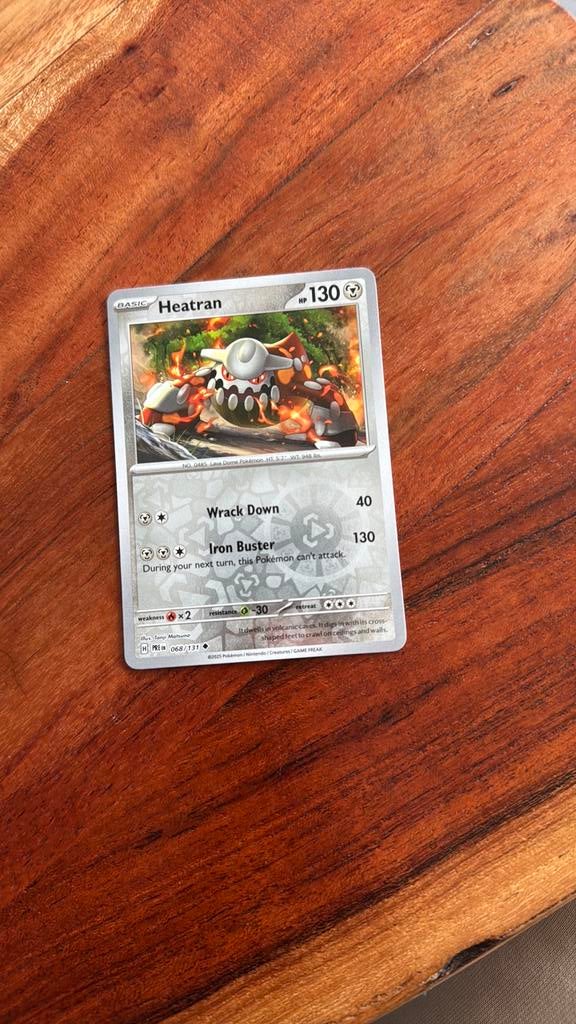 Heatran 068/131 Reverse Holo, Verzenden, Zo goed als nieuw, Losse kaart