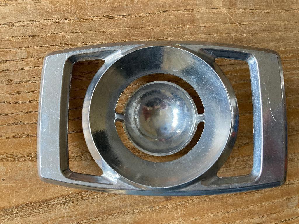 Vintage Westmark Dotti aluminium eierscheider W.- Germany, Verzenden