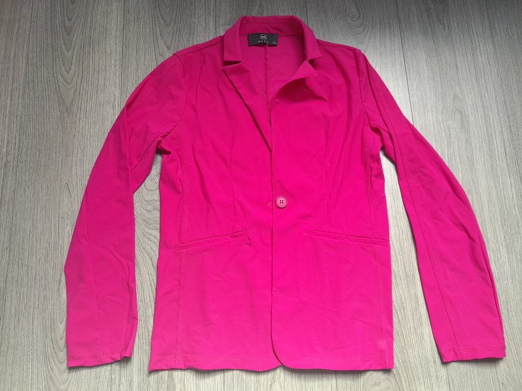 Blazer jasje lichtgewicht dun travelstof roze maat S Mooij, Mooij, Ophalen of Verzenden, Zo goed als nieuw, Jasje