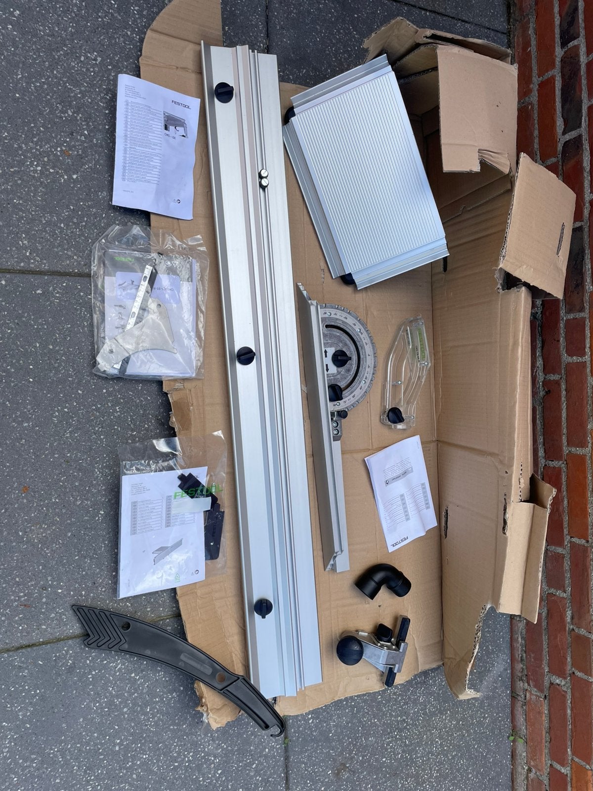 Festool onderdelen Nieuw / zaagtafel / hoekaanslag !!, Ophalen, Nieuw