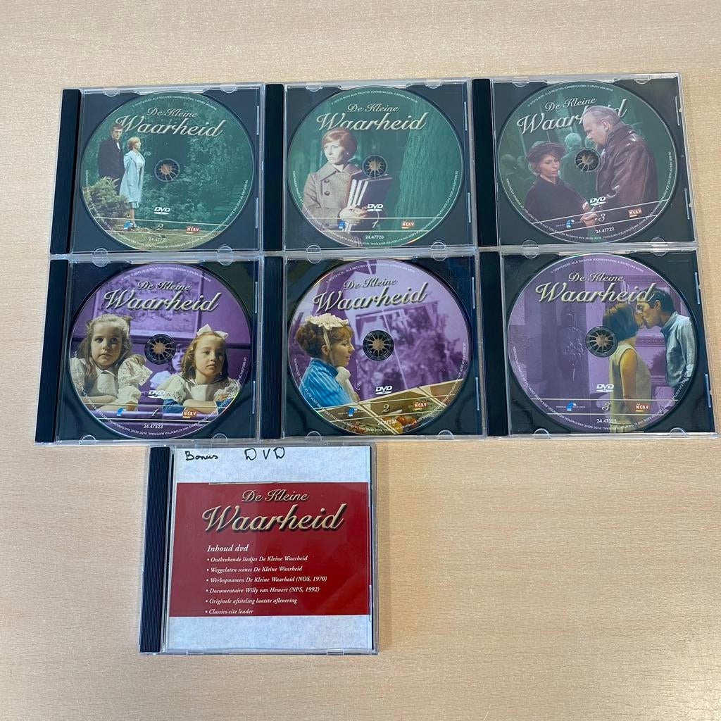 De Kleine Waarheid - Complete serie 6 DVD's + Bonus DVD, Gebruikt, Alle leeftijden, Boxset, Drama