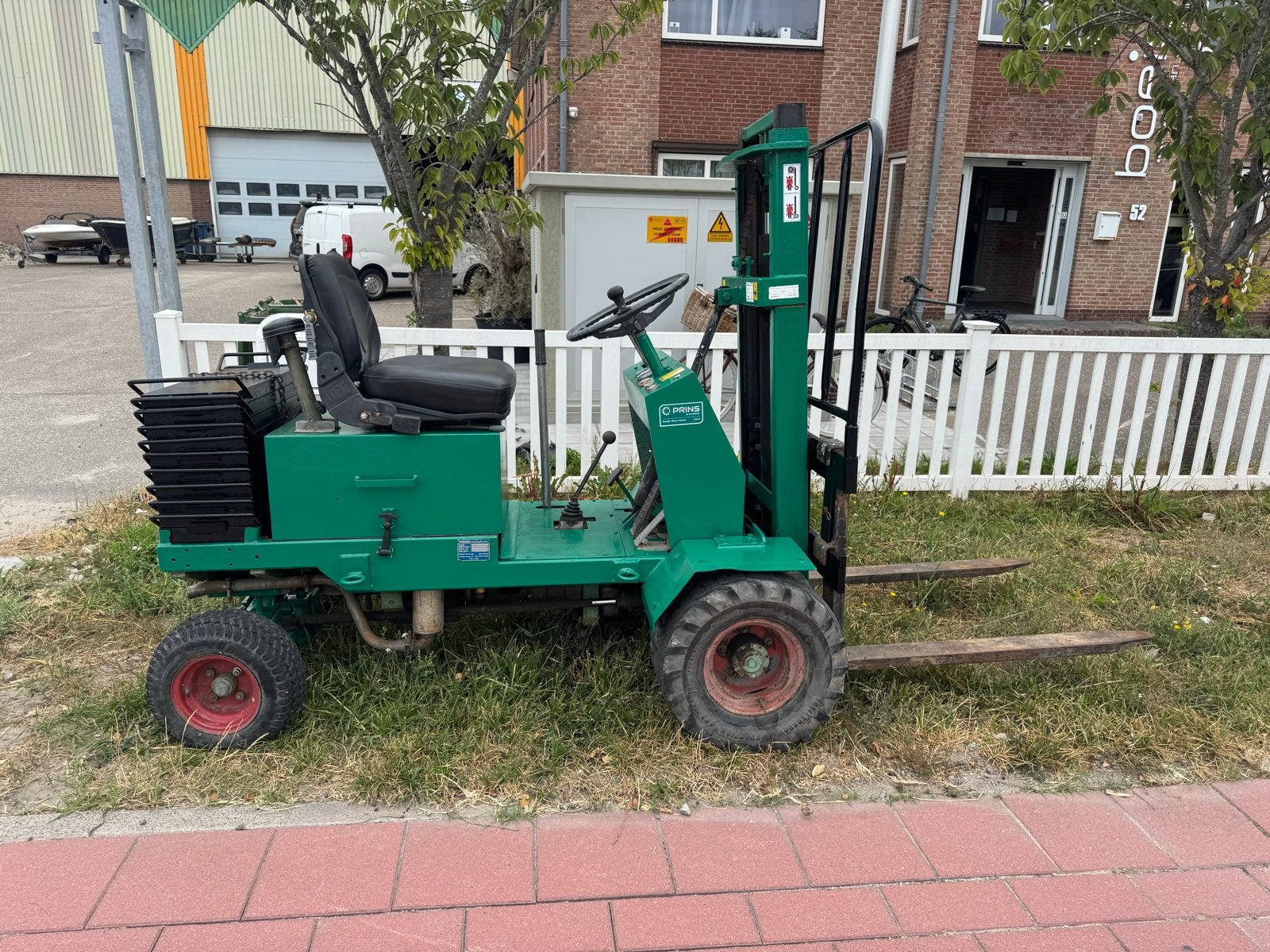 Prins vorkheftruck type 850 - 1000kg hefcapaciteit, 1000 tot 2000 kg, Ophalen, Diesel, Heftruck