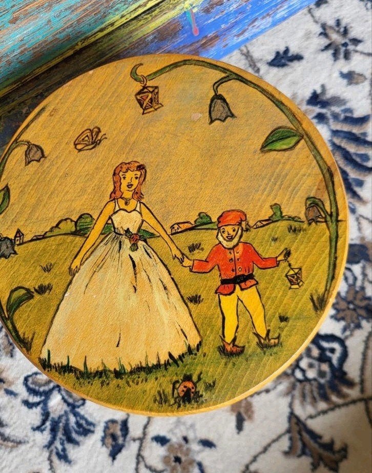 Antiek/Handbeschilderd/Krukje/Melkkrukje, Antiek en Kunst, Ophalen of Verzenden