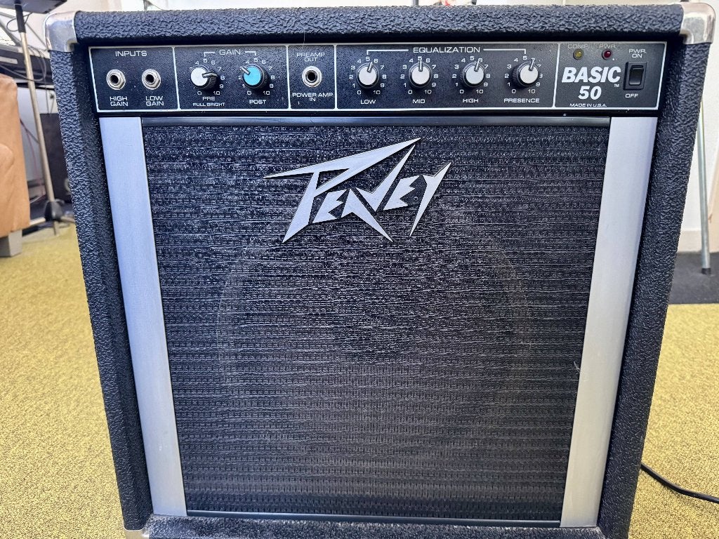 Peavey Basic 50 Bas Combo Versterker, Ophalen, Gebruikt, Basgitaar, 50 tot 100 watt