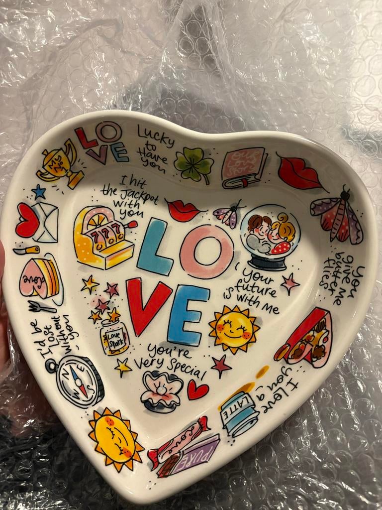 Nieuw Blond Amsterdam Hartvormig Schaal 'Love', Blond Amsterdam, Nieuw, Ophalen of Verzenden, Schaal of Schalen