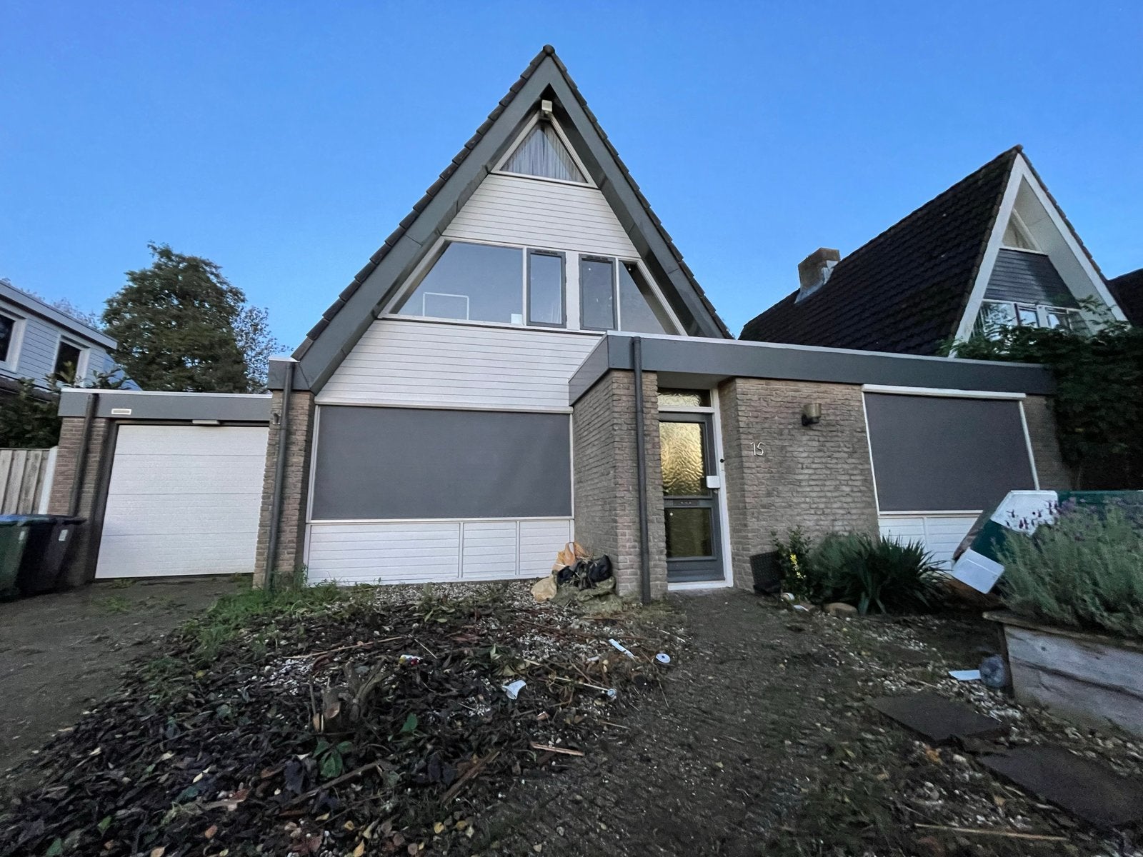 Zipscreens zonwering 350cm en 265cm breed, Tuin en Terras, Zonneschermen, Zo goed als nieuw, Screen, Minder dan 150 cm, 250 cm tot 450 cm
