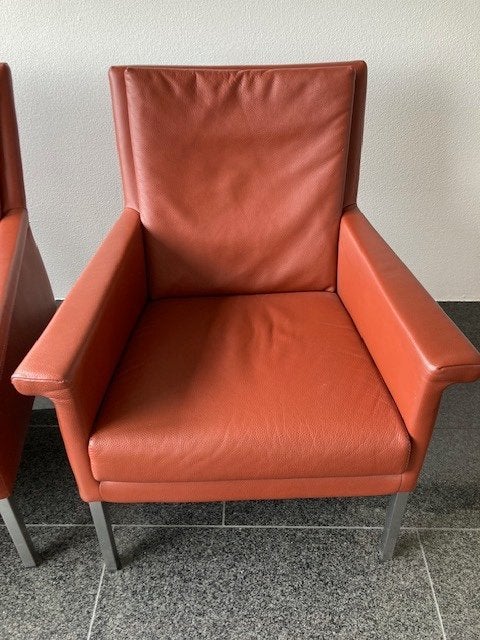 Set van 3 Bert Plantagie Fauteuils, Ophalen, Overige kleuren, Drie, Leer