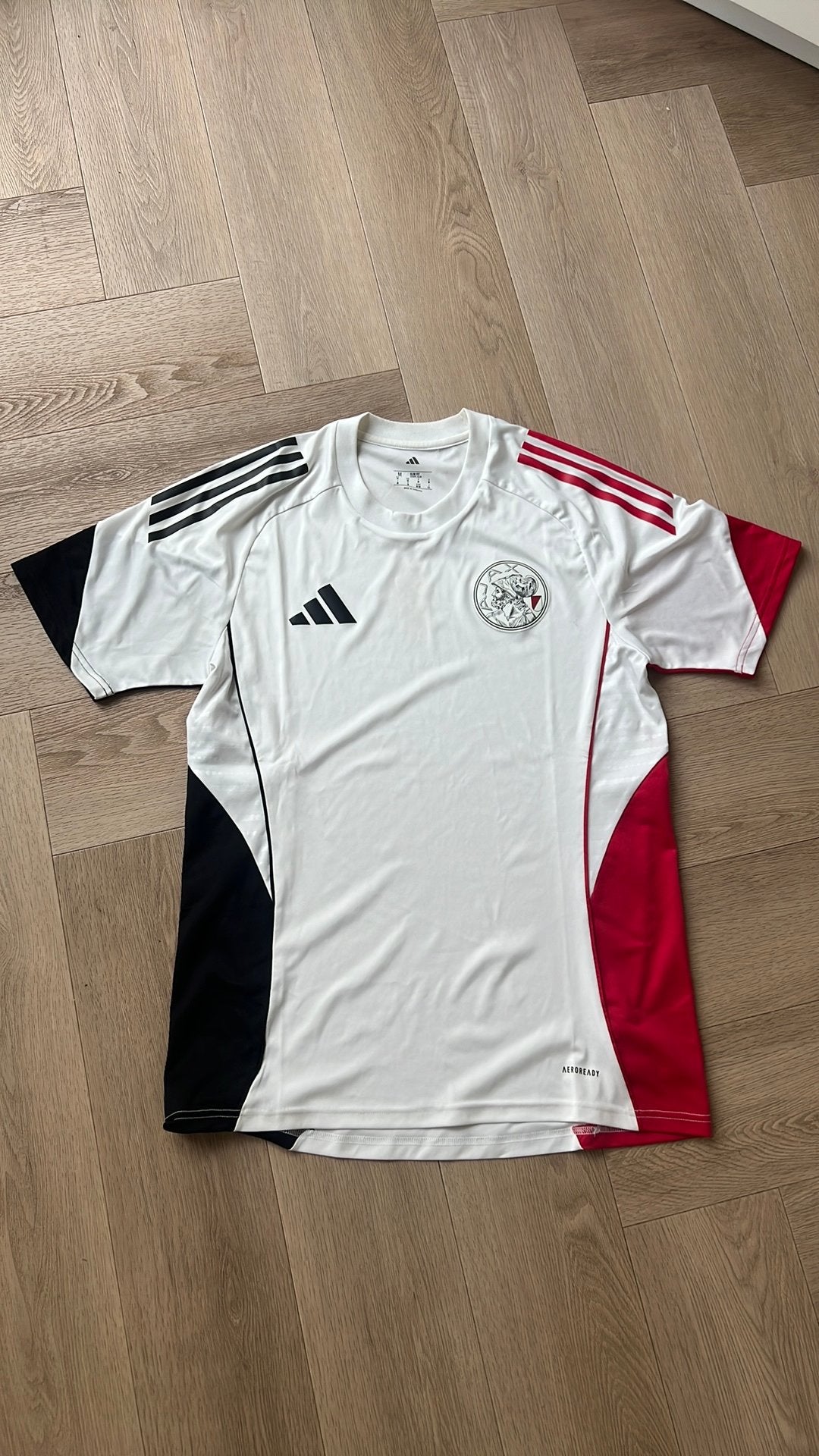 Ajax sportshirt, Sport en Fitness, Maat M, Ophalen of Verzenden, Gebruikt, Shirt