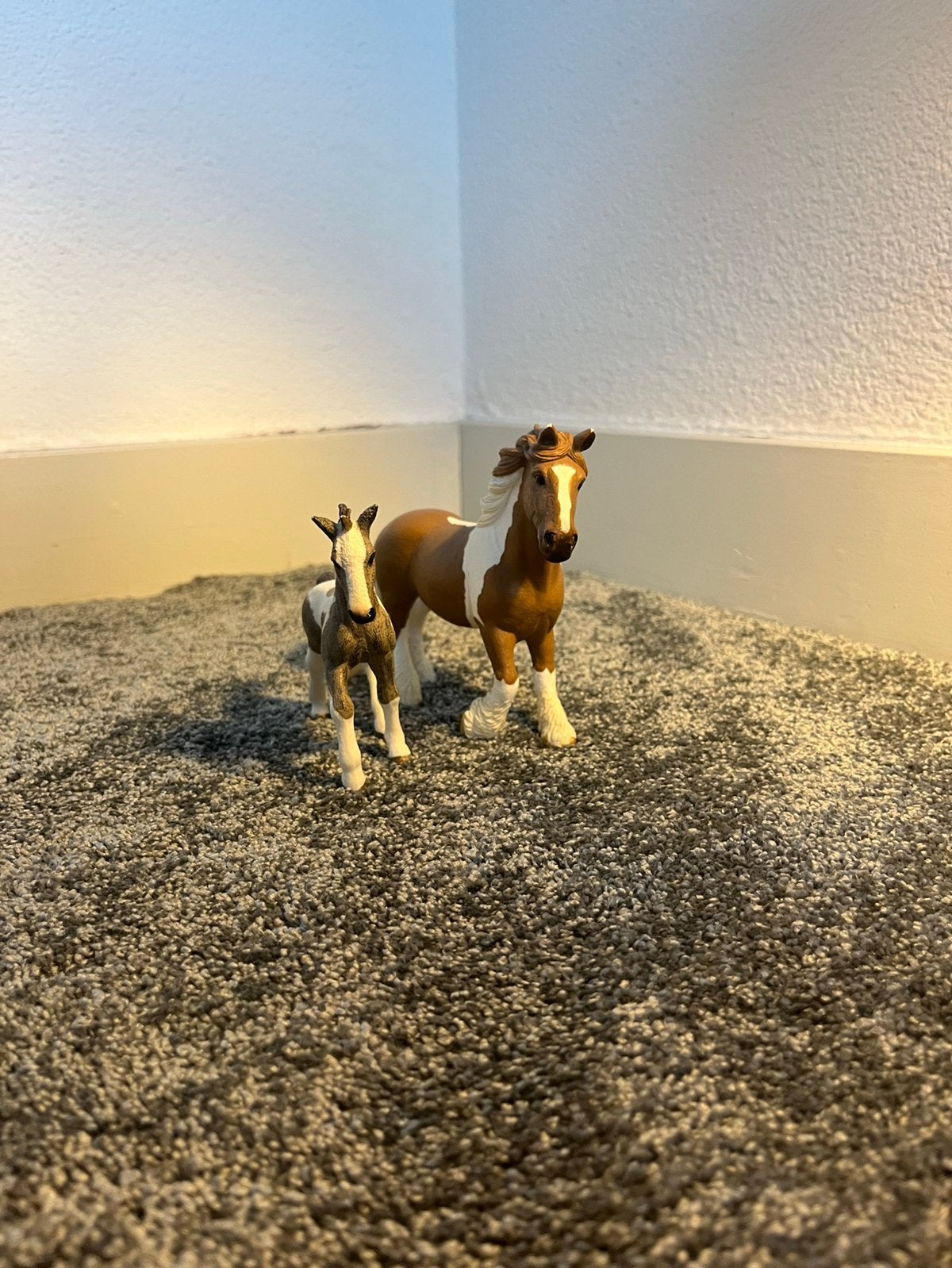 Een Leuke schleigh tinker en veulen️, Ophalen of Verzenden, Zo goed als nieuw, Paard, Beeldje of Figuurtje