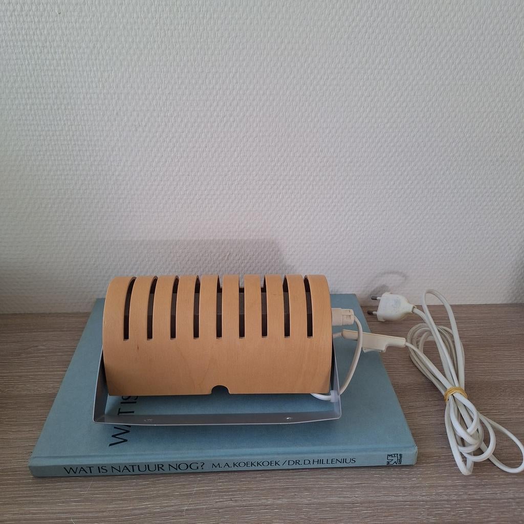 Vintage Ikea Strimma wandlampje / nachtlampje / bedlampje, Ophalen of Verzenden, Zo goed als nieuw, Hout
