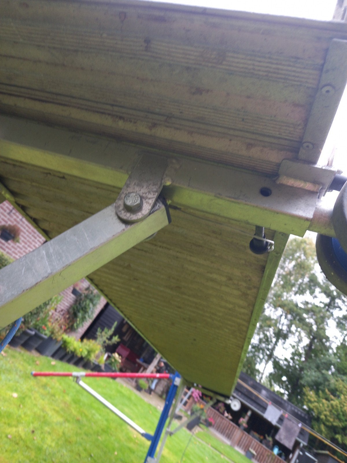 steiger steigers rolsteiger ladder, Doe-het-zelf en Verbouw, Ophalen, Rolsteiger of Kamersteiger, 5 meter of hoger
