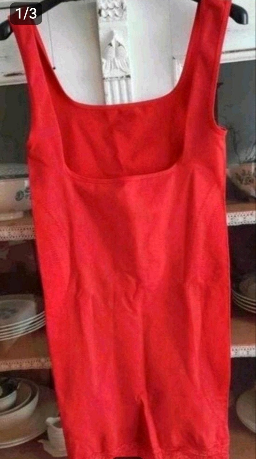 Nieuwe Anni Rolfi rode corrigerende onderjurk XL, Anni Rolfi, Verzenden, Rood, Body of Korset