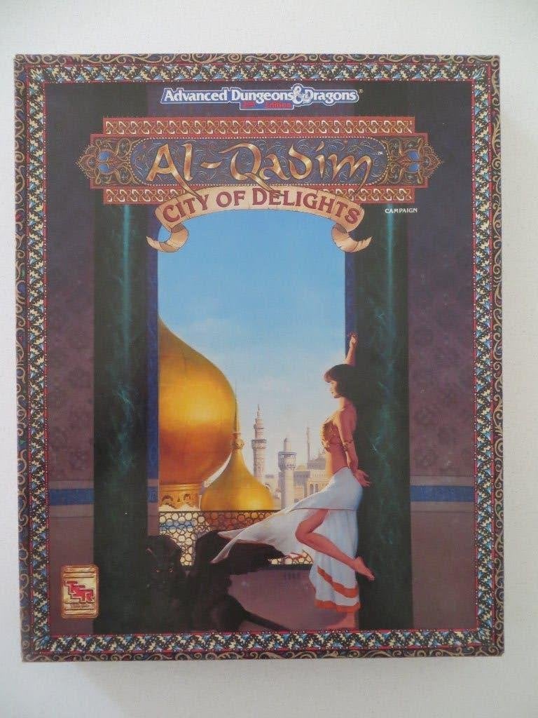 Al‑Qadim City of Delights boxed set - TSR AD&D, Vijf spelers of meer, Ophalen of Verzenden, Zo goed als nieuw, TSR