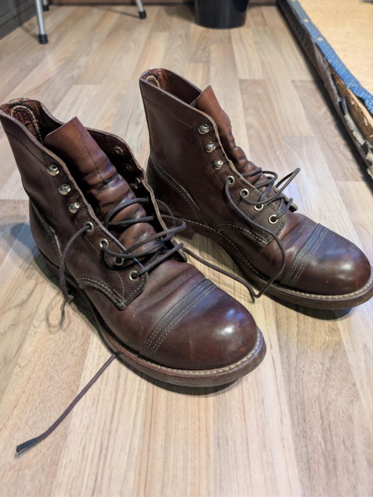 Red Wing Shoes
Iron Ranger Amber Harness 8111 leren, maat 42, Kleding | Heren, Schoenen, Red Wing, Bruin, Boots, Ophalen of Verzenden
