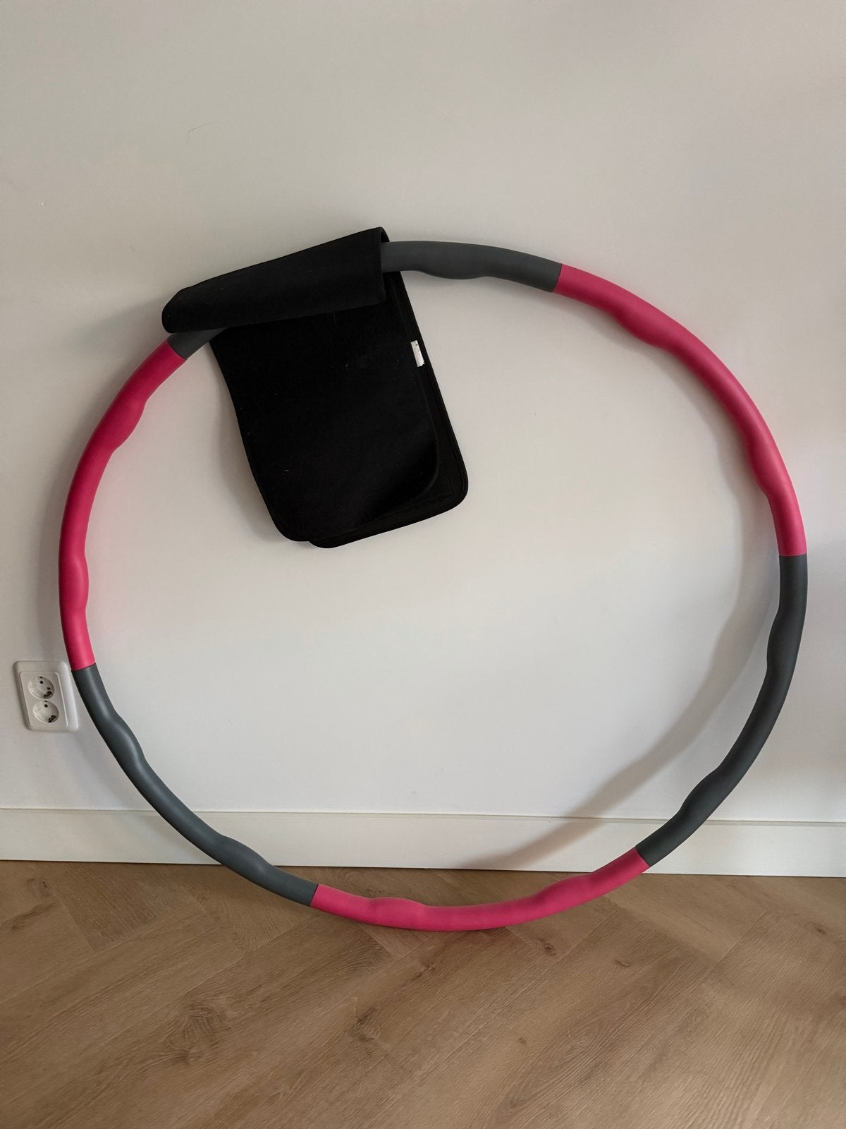 Fitness Hoelahoep 1.8 kg met Waisttrimmer, Sport en Fitness, Hoelahoeps, Ophalen of Verzenden, Met gewicht, Zo goed als nieuw