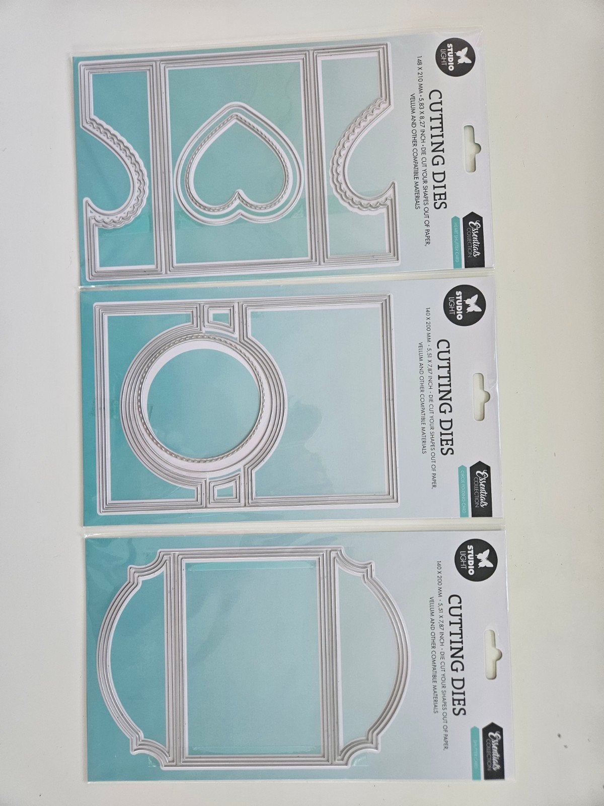 Studio Light Essentials Cutting Dies - 3 sets, Ophalen of Verzenden, Nieuw