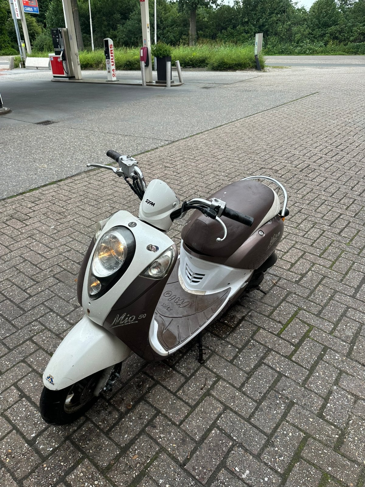 Sym mio 50. 1 eigenaar, Ophalen, Gebruikt, SYM, Benzine