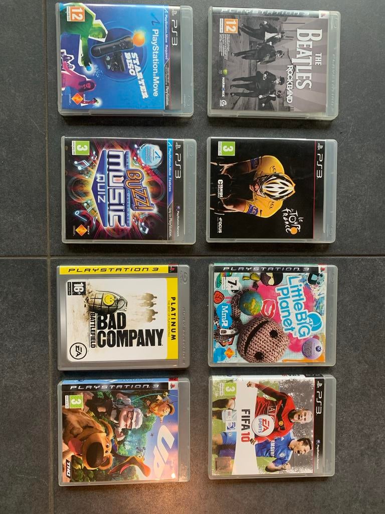 Diverse PS3 Games: Actie, Muziek, Sport en Meer!, Spelcomputers en Games, Games | Sony PlayStation 3, Gebruikt, Overige genres