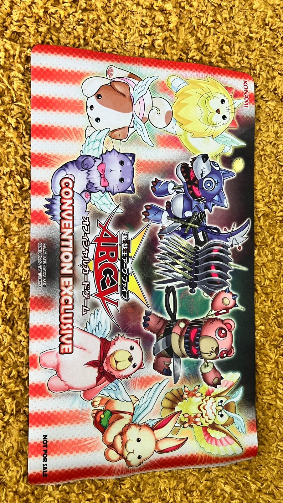 Zeldzame officiele Yu-Gi-Oh speelmat, Ophalen of Verzenden, Nieuw