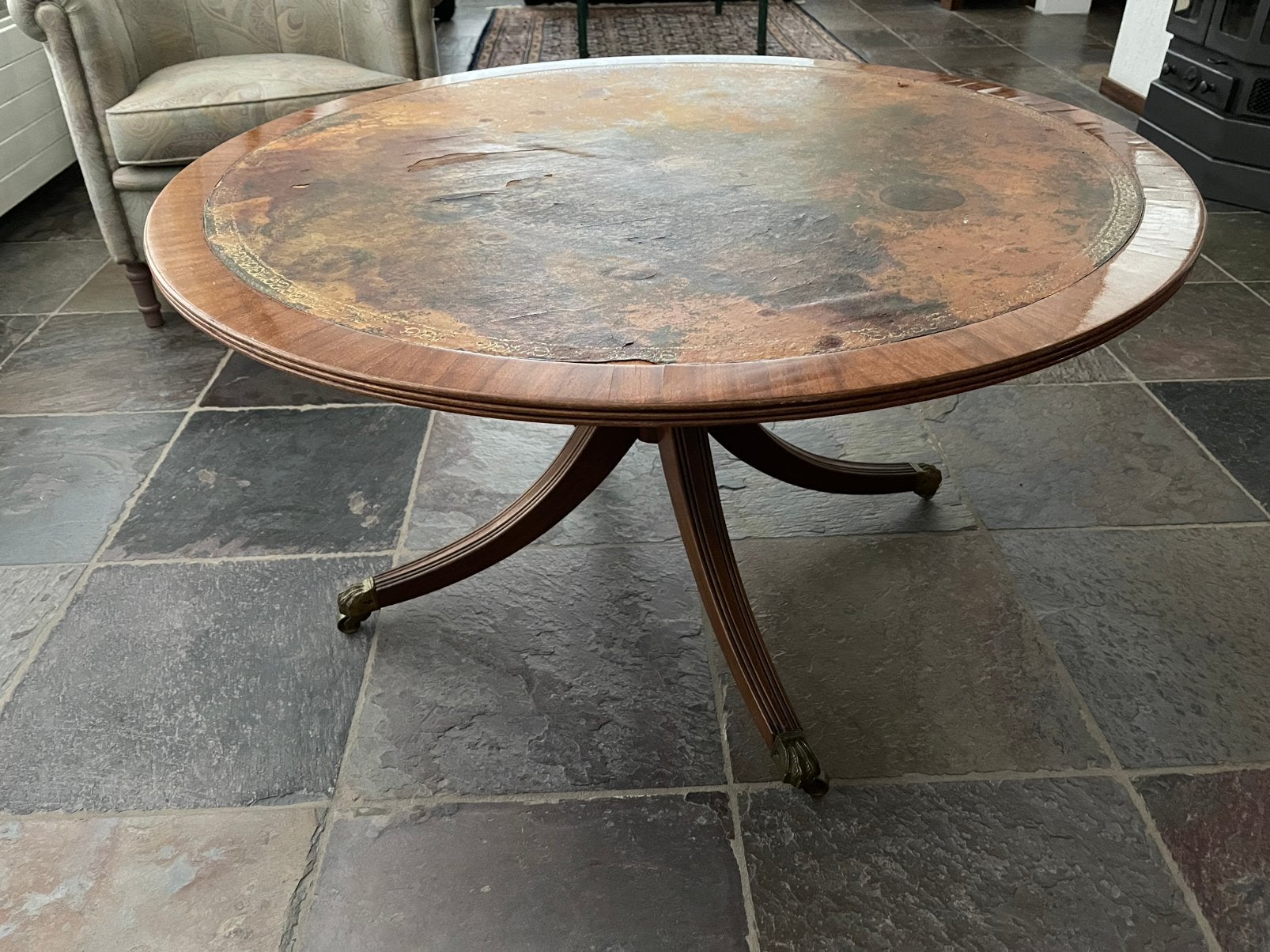 Salontafel, Ophalen