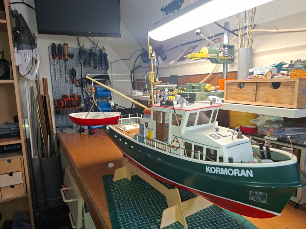 Te koop kormoran, Hobby en Vrije tijd, Modelbouw | Boten en Schepen, Ophalen