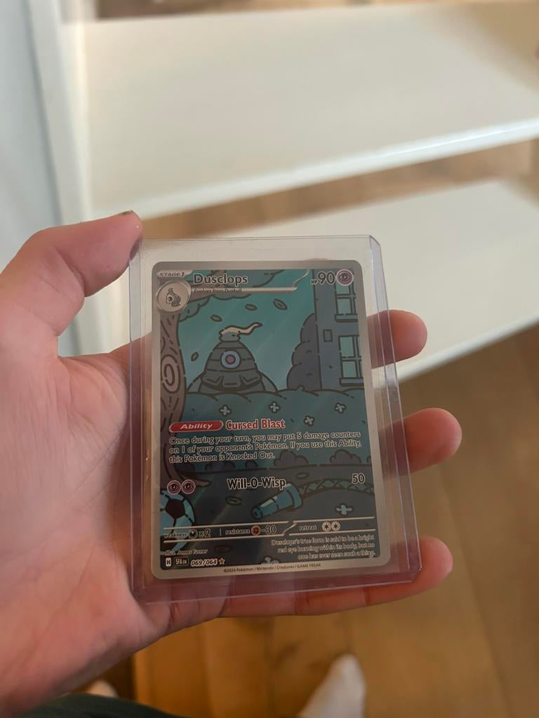 Pokemon kaart dusclops, Verzenden, Zo goed als nieuw