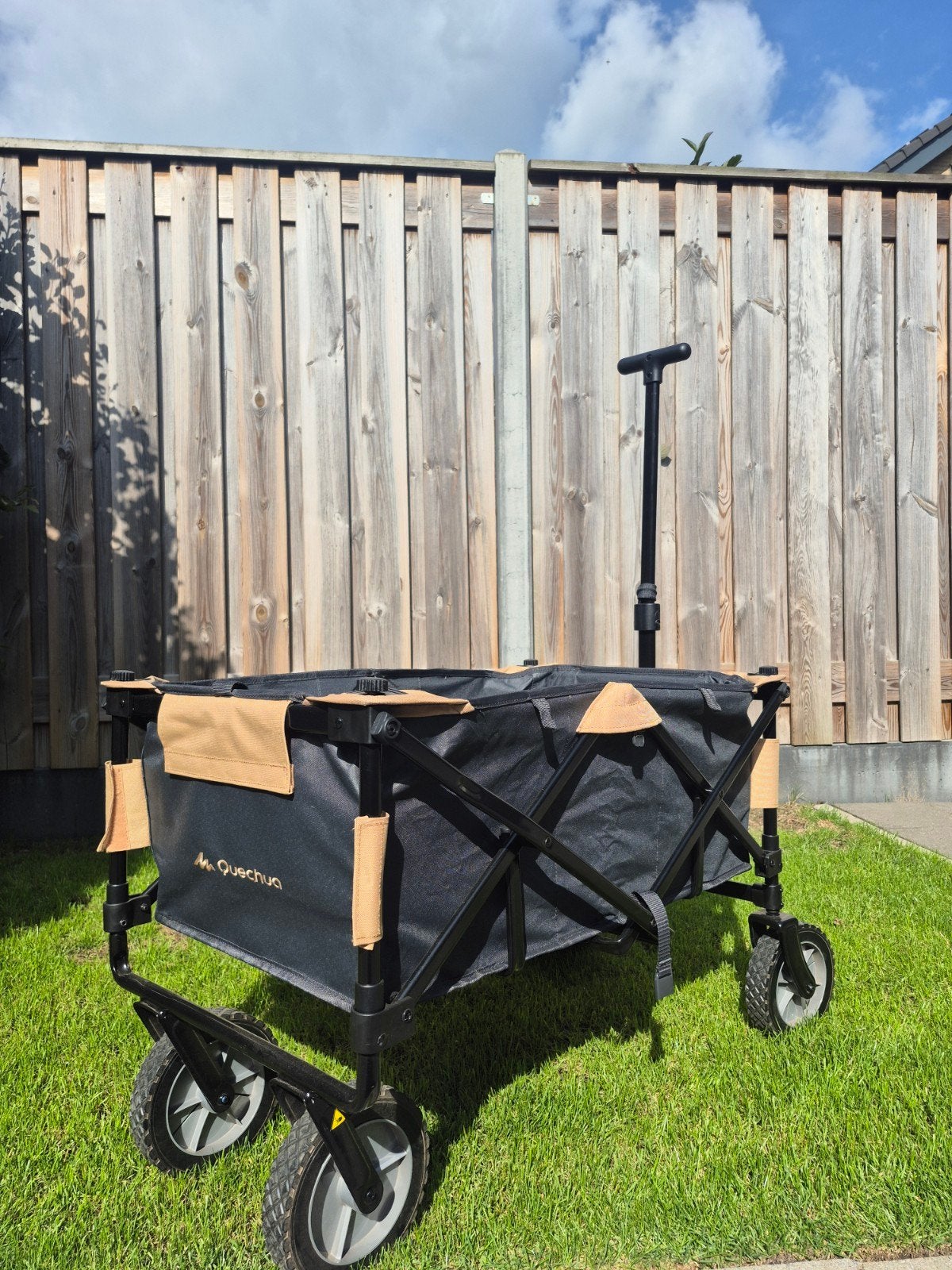 Quechua opvouwbare bolderkar - Camping Trolley, Ophalen of Verzenden, Opvouwbaar, Zo goed als nieuw